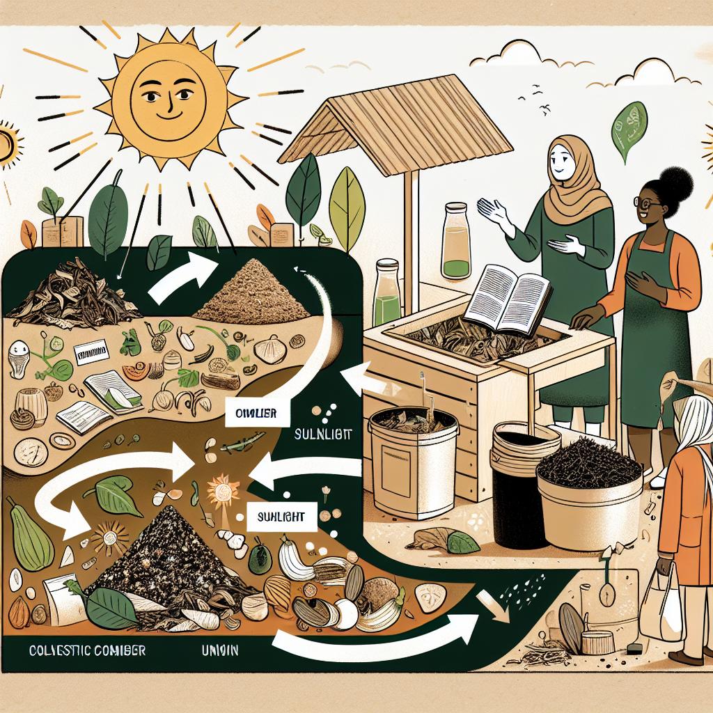Understanding the Importance ⁤of Sunlight ‍in Composting