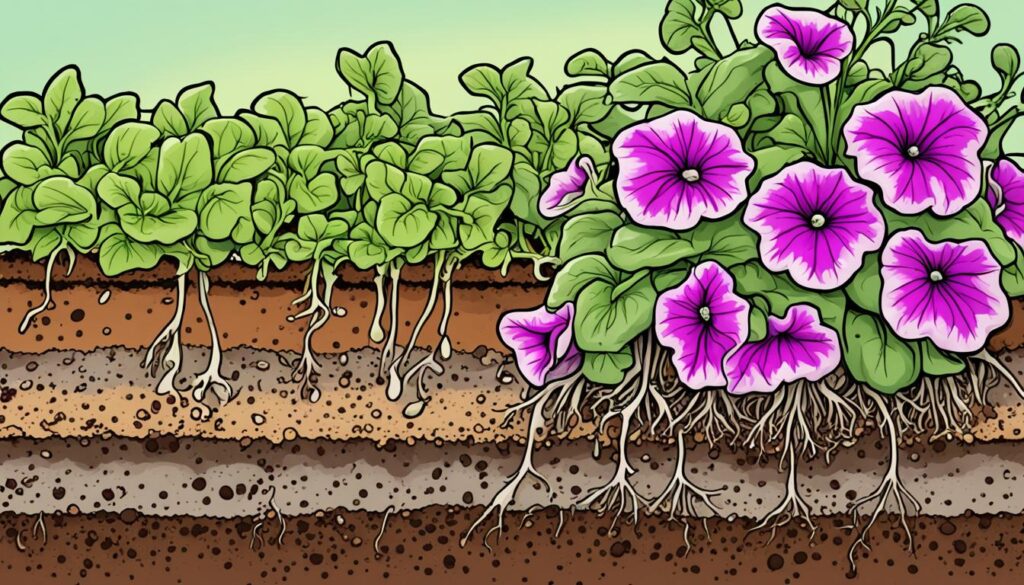 acidic soil for petunias