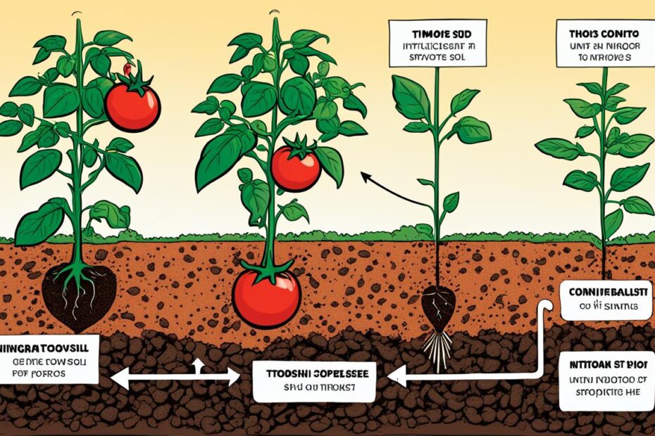 how to add nitrogen to soil for tomato plants