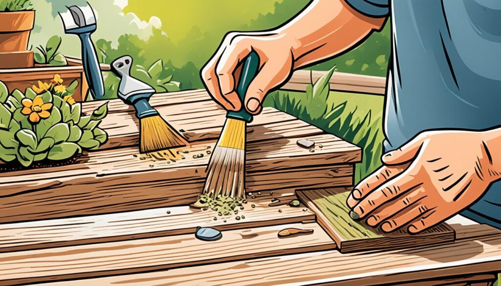 organic wood maintenance