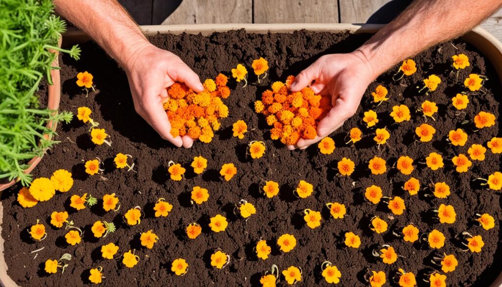 propagating marigolds