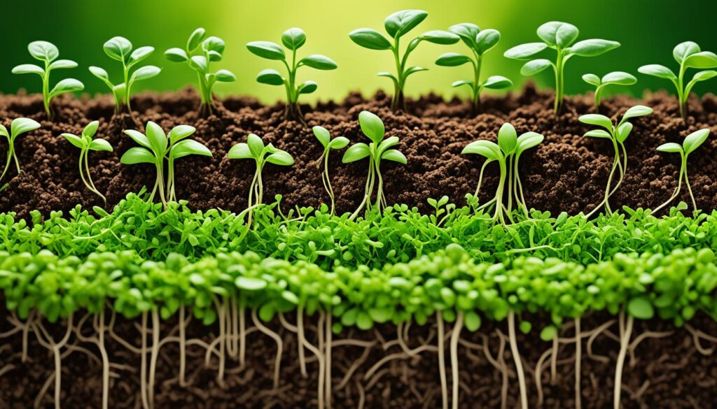 test results reusing microgreen soil
