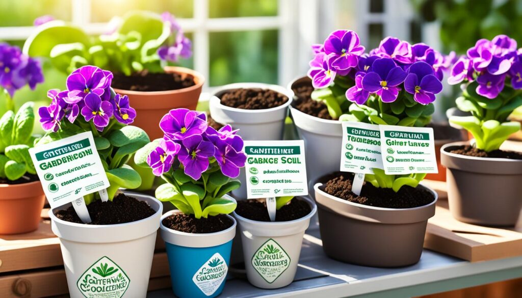 where to buy African violet potting soil