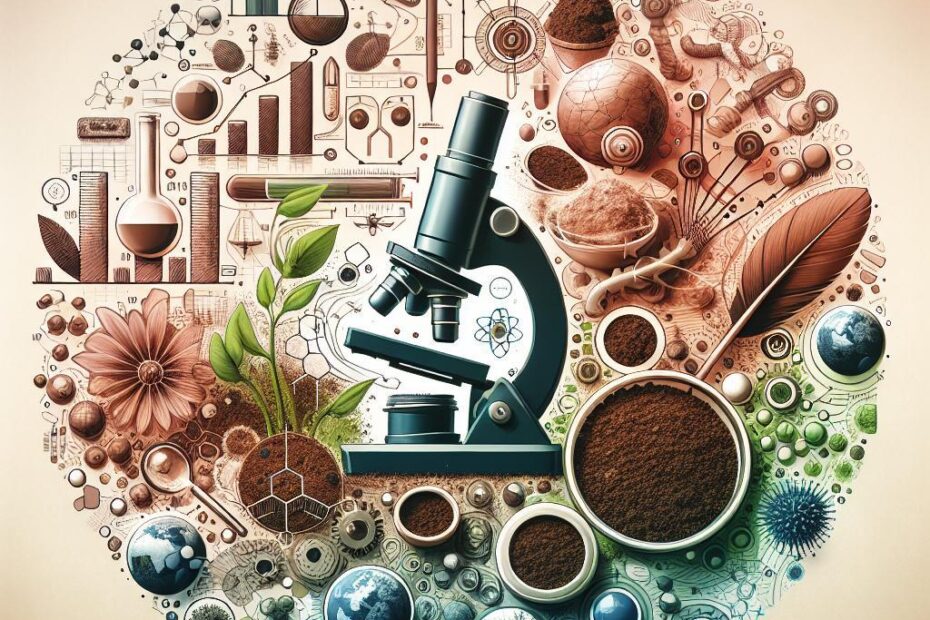 Exploring the Hidden World: Soil Under a Microscope Revealed